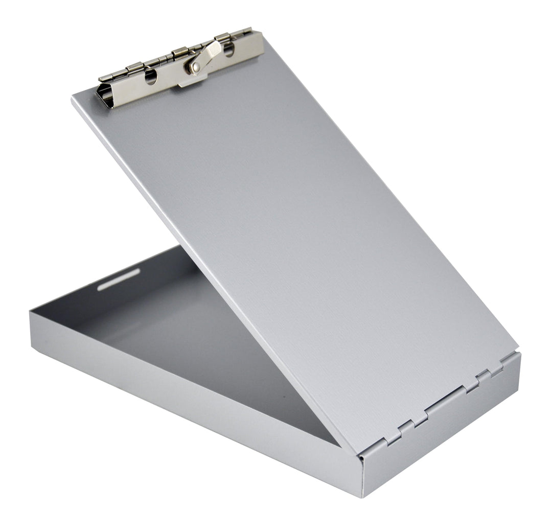 Redi-Rite Saunders Klemmbrett aus Aluminium, 213 (Memo-Grösse) – Formhalter mit 2,5 cm Ablagefach, s