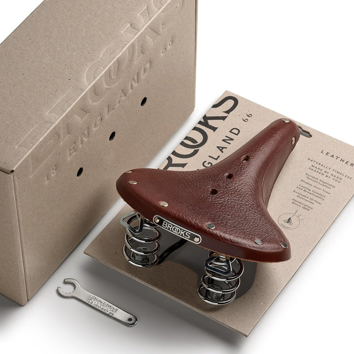 Brooks Sättel B67 Classic Line Einheitsgrösse Honey, Einheitsgrösse Honey