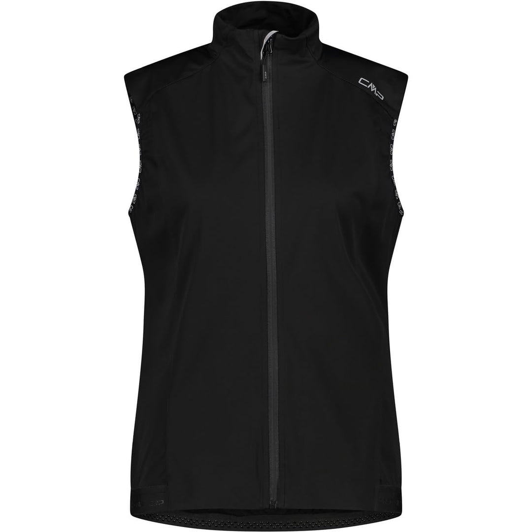 CMP Damen Softshell Weste Outdoorweste XXL Nero, XXL Nero