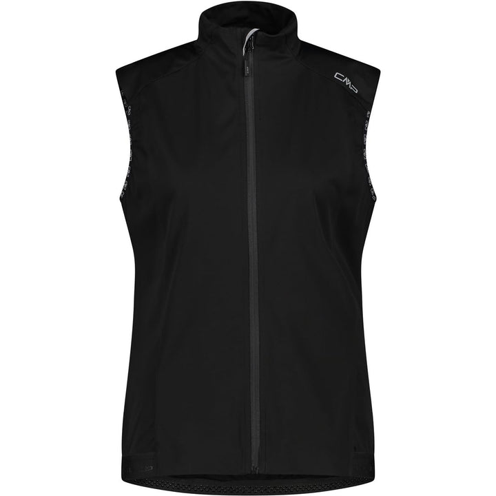 CMP Damen Softshell Weste Outdoorweste XXL Nero, XXL Nero