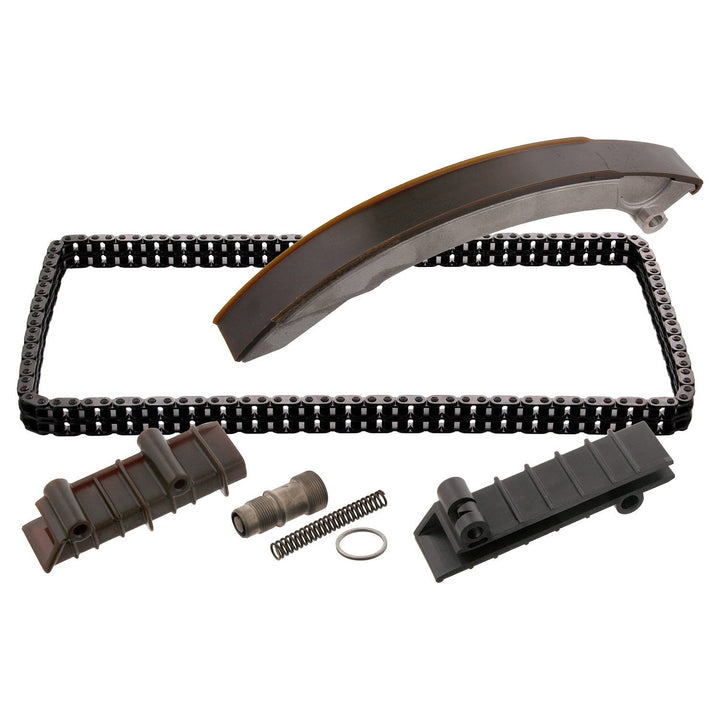 febi bilstein 30306 Steuerkettensatz für Nockenwelle, mit Gleitschienen und Kettenspanner , 1 Stück