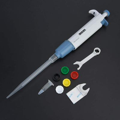 Einstellbare Mikropipette, 1000-5000ul Wissenschaftliches Handbuch Pipette mit variablem Volumen, Sc