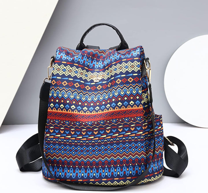 Damen Rucksack Anti Diebstahl Umhängetasche Multifunktions Schultaschen 8864-m266-c, 8864-m266-c