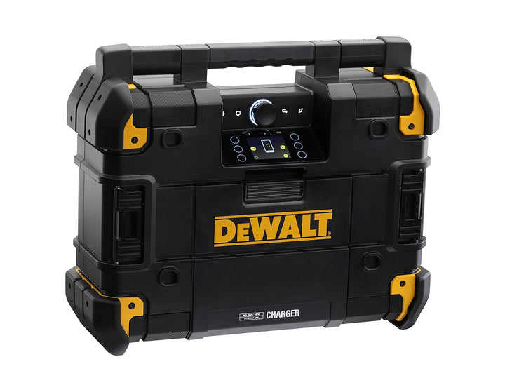 Dewalt Akku- & Netz-Radio (passend zum T-Stak-Boxen-System, mit Ladestation, DAB+ & AM/FM-Baustellen