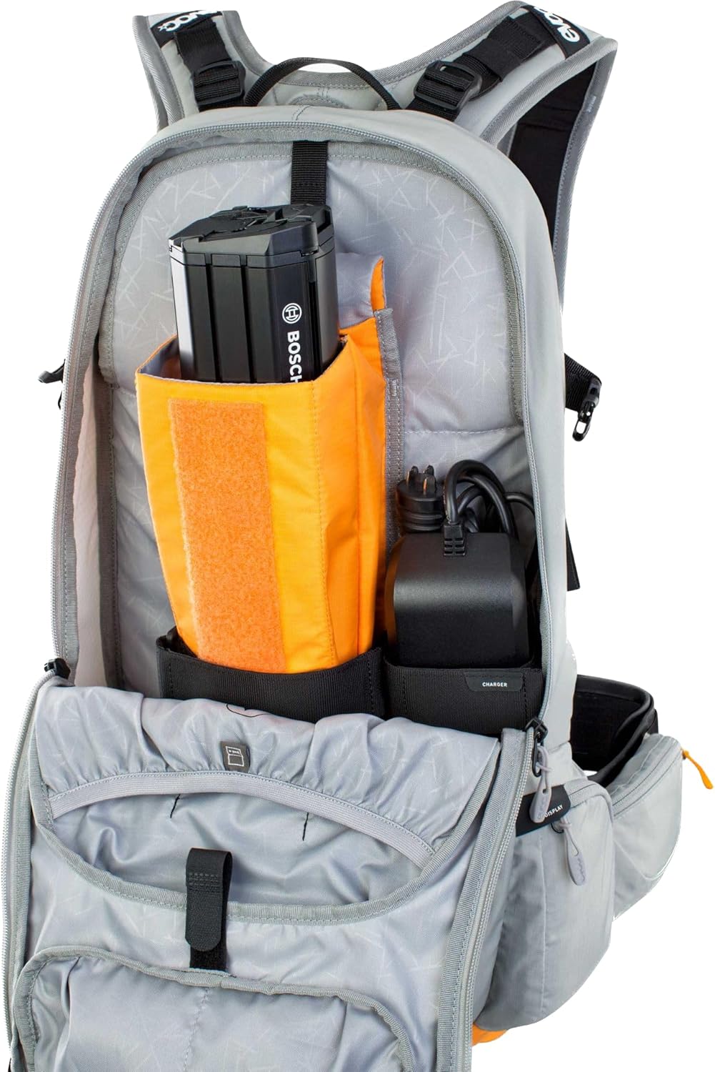 EVOC FR ENDURO E-RIDE 16 E-Bike-Rucksack, Fahrradrucksack (gepolstertes Fach für Ersatz-Akku, GURTFI