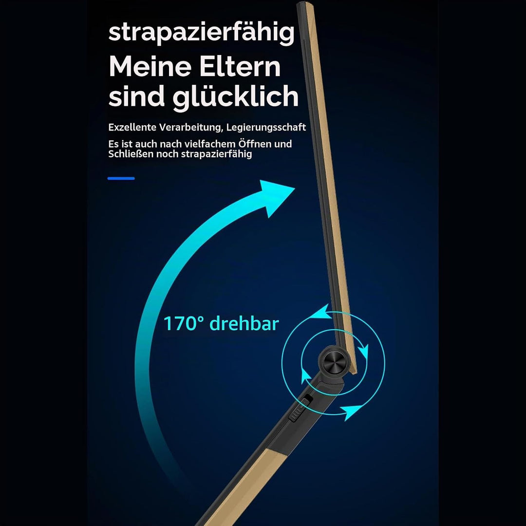 G9000 Flip Phone Entsperrtes GSM-Dual-SIM-Handy für Senioren (Gold)