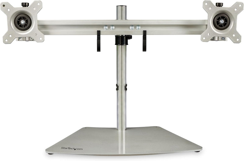 StarTech.com Doppelmonitorhalterung - Ergonomische, freistehende Doppelmonitor-Tischhalterung für zw