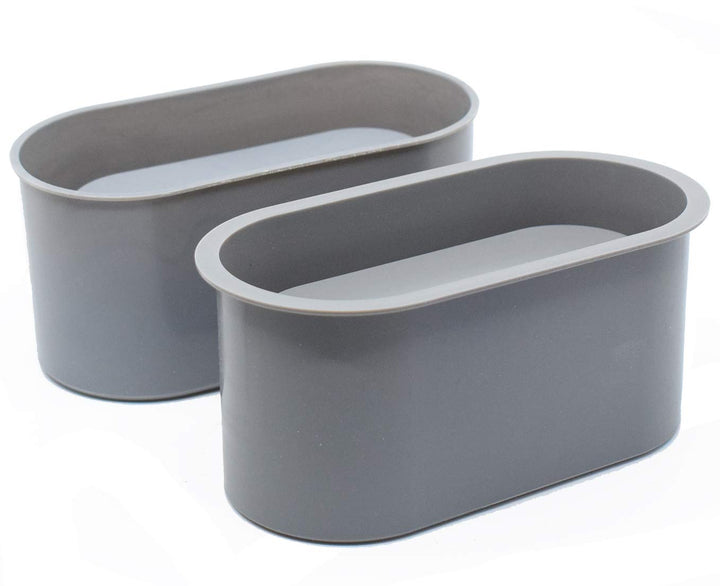 Silikonform für Beton, Sukkulenten, ovale Form, oval