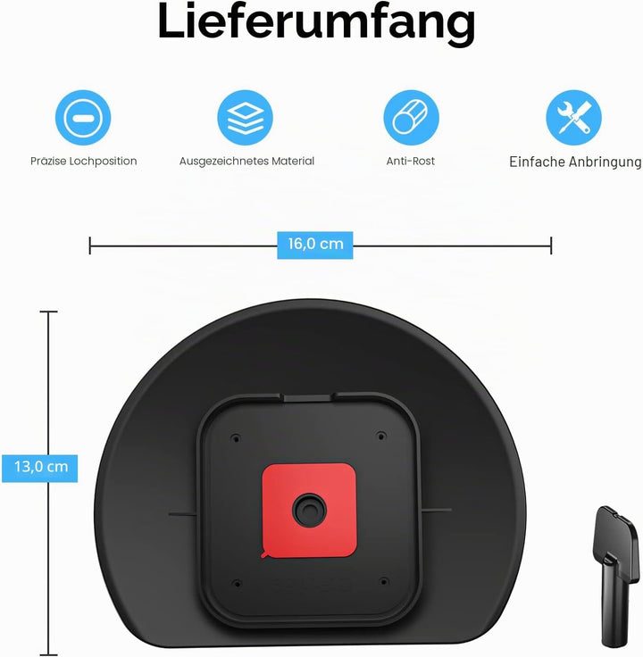 HOLACA Sonnenschutz Halterung, Regenschutz Abdeckung, Kompatibel Mit Spotlight Kamera Plus