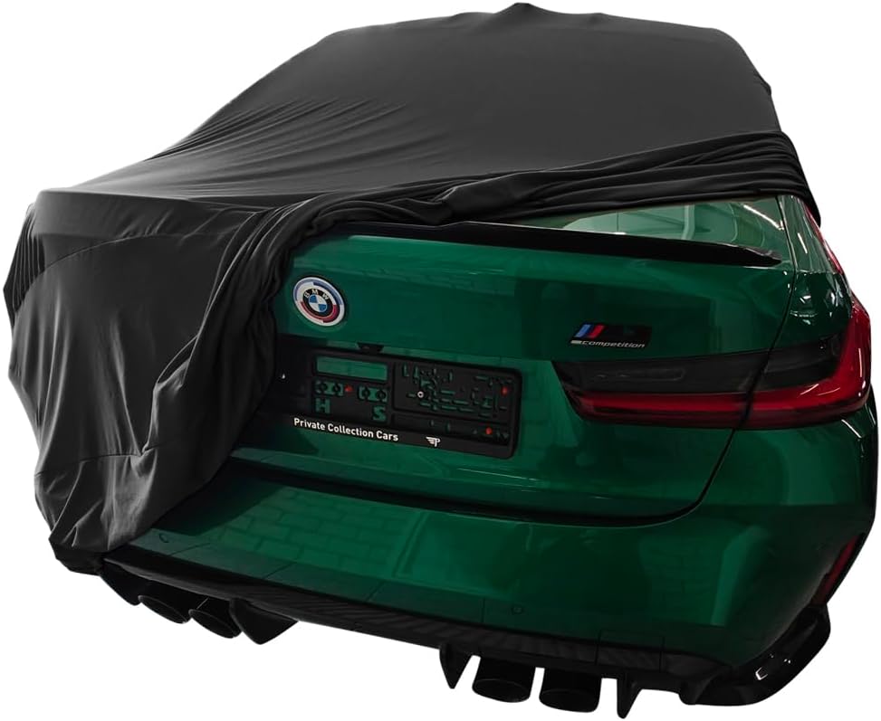 Indoor Autoabdeckung kompatibel mit BMW M3 (G80) SUPER Soft Stretch