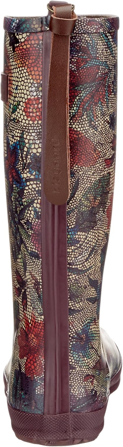 Bisgaard Mädchen Flower Gummistiefel 20 EU Mehrfarbig 174 Bordeaux Flowers, 20 EU Mehrfarbig 174 Bor
