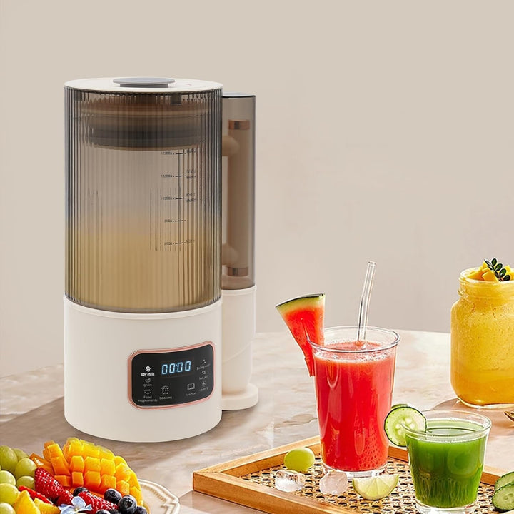 Sojamilch Maschine, 1000ml Entsafter mit LCD-Display, Nuss und Sojamilchbereiter, Hafermilch Maschin