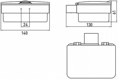 EMCO Loft Feuchtpapierhalter Kunststoffbox