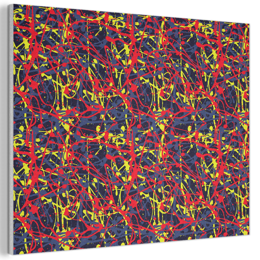 MuchoWow© Filz Bilder Akustikpaneele 100x70 cm Wohnzimmer Deko Modern Wandbild Schallabsorption Bild