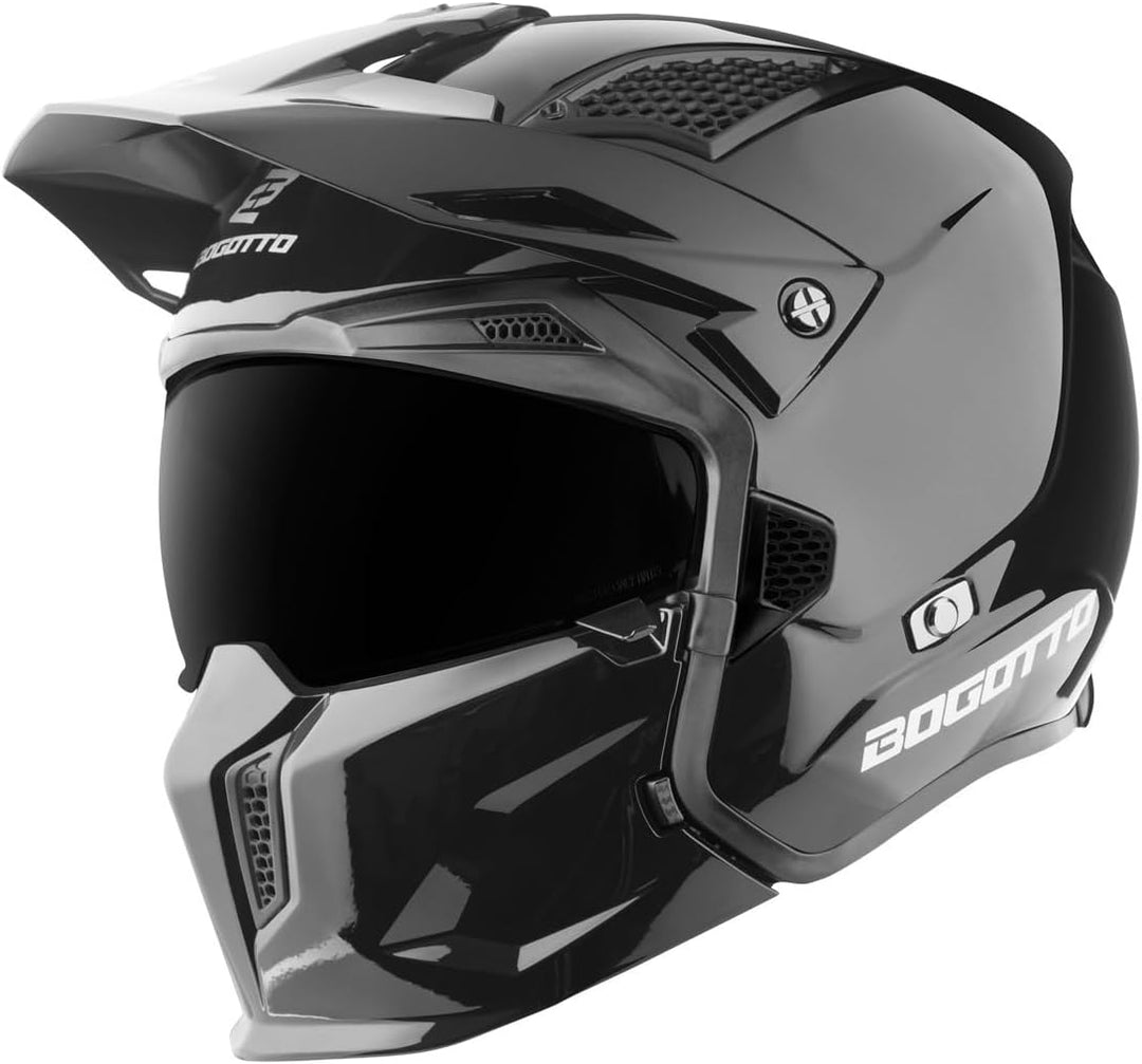 Bogotto Radic Helm (Black,XS) XS Schwarz, XS Schwarz