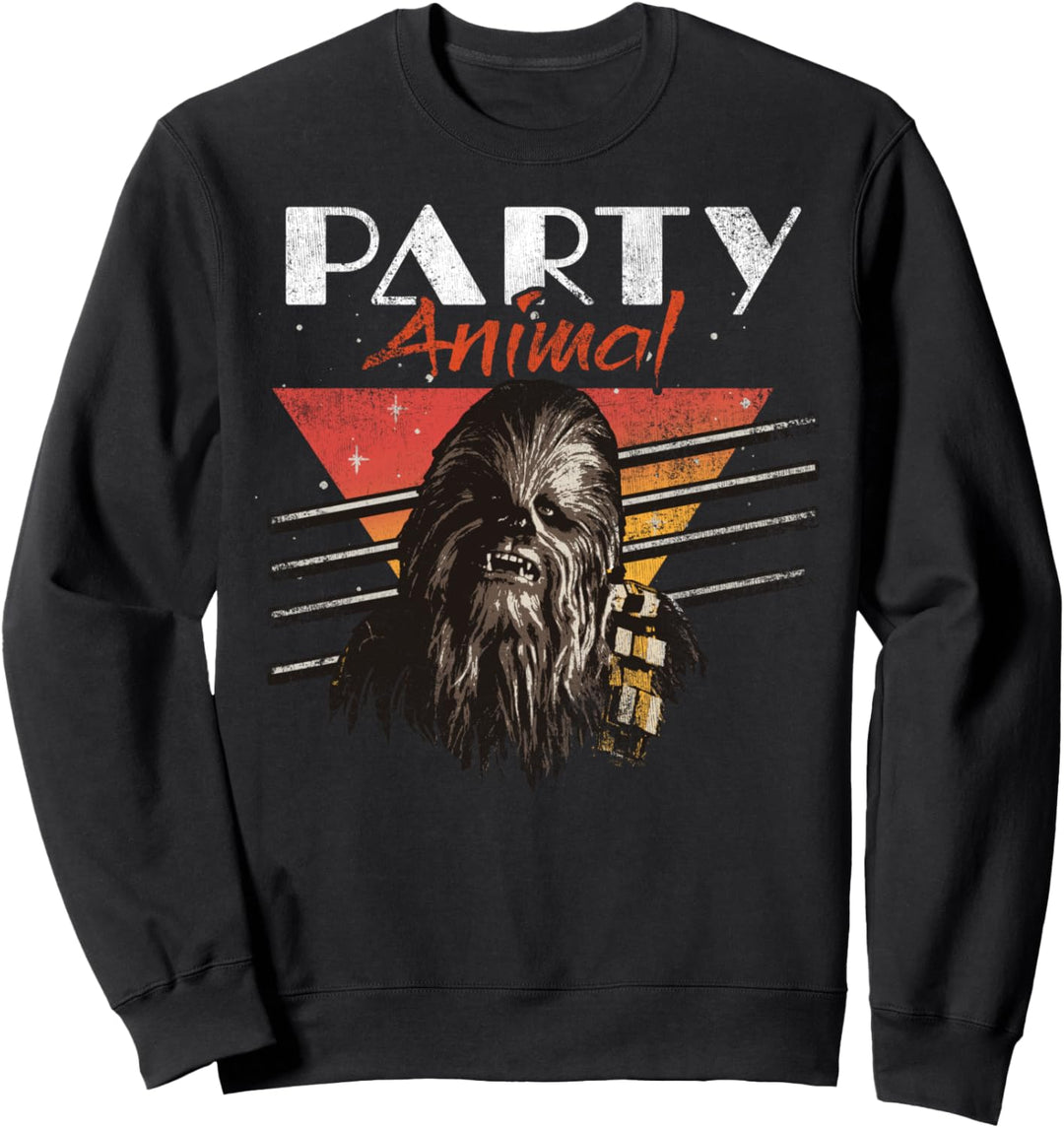 Star Wars Chewbacca Distressed Party Animal Sweatshirt