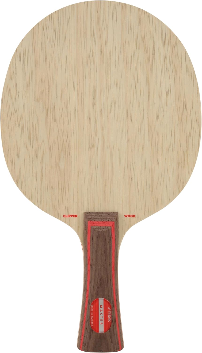 STIGA Table Tennis Blade Clipper (Master Grip), Wood, One Size, 102035