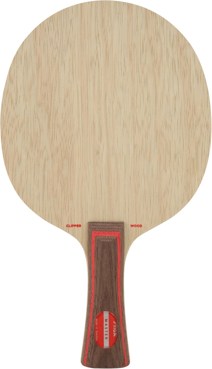 STIGA Table Tennis Blade Clipper (Master Grip), Wood, One Size, 102035