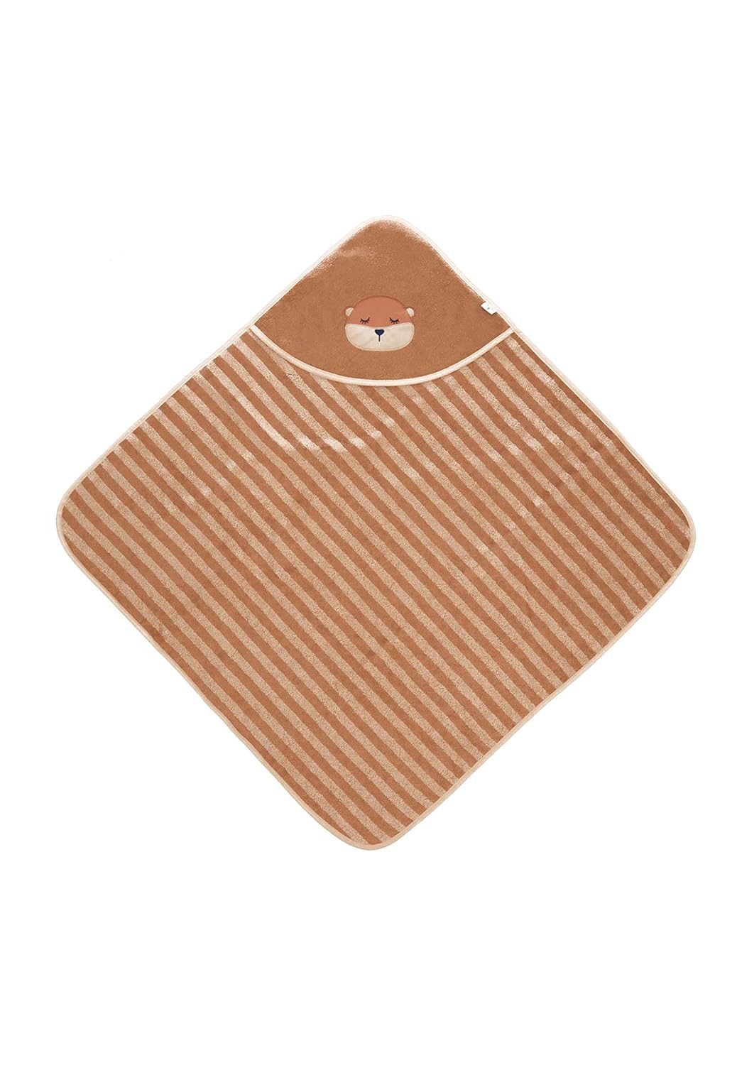 Sterntaler Baby Unisex Badetuch Baby GOTS Otti - Badeponcho Baby, Kapuzenhandtuch, Badehandtuch Kind