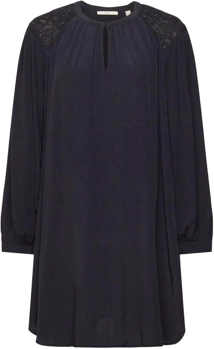 ESPRIT Damen Kleid, 001/Black