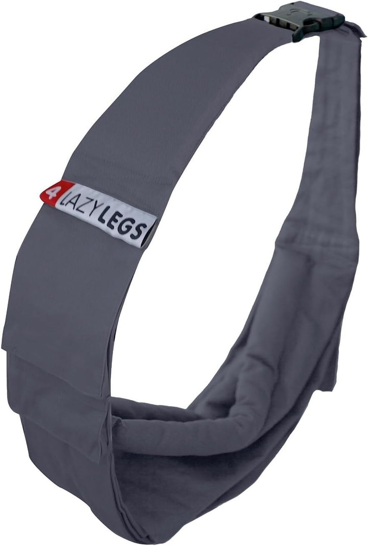 4Lazylegs PET Carrier Pocket Canvas Mineral Hundetragebeutel M, grau, Grau
