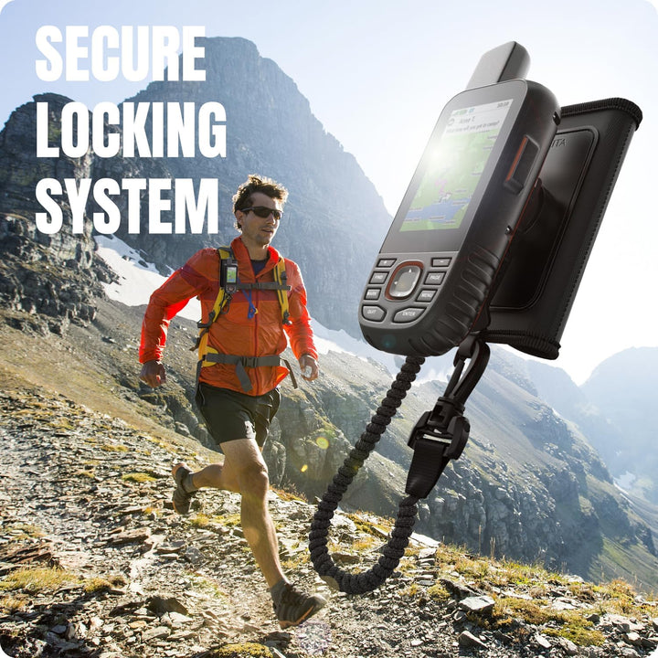 TUSITA Rucksack Halterung Zubehör Kompatibel mit Garmin Handheld GPS Geräte - Schultergurt Halterung