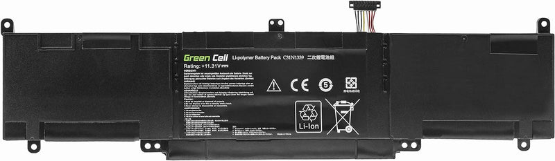 Green Cell® C31N1339 Laptop Akku für Asus ZenBook UX303 UX303U UX303UA UX303UB UX303L Transformer Bo