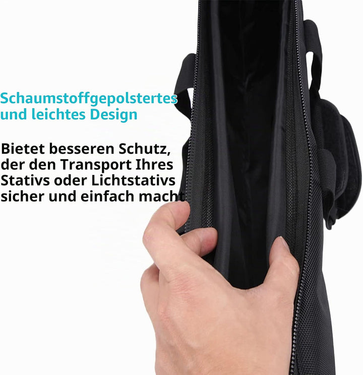 Selens 100x20cm Stativtasche Fotostativtragetasche Gepolsterte Stativ Tasche Tragetasche für C-Ständ
