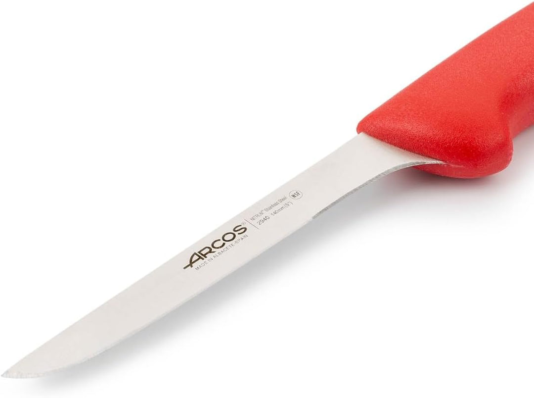 Arcos Ausbeinmesser mit Nitrum Edelstahlklinge 140 mm - Professionelles Messer zum Schneiden von Kno