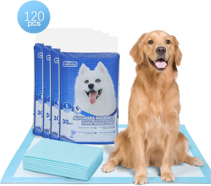 Nobleza -90 x Ultra saugfähige Hunde Trainingsunterlagen Welpenunterlage Welpen Toilettenmatte, 60 *