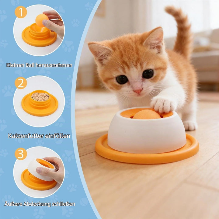 2 Stück Schleckball Hund, Smoothie Dog Schleckball für Hunde, Lick Sphere Bowl, Leckkugel Schleckspi