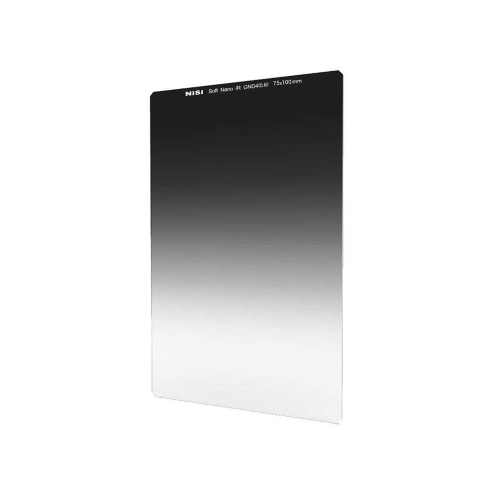 NiSi Graduated ND Filter 75x100mm Soft GND4 (0.6 / 2stop) Soft Grad-ND Soft GND4, Soft Grad-ND Soft