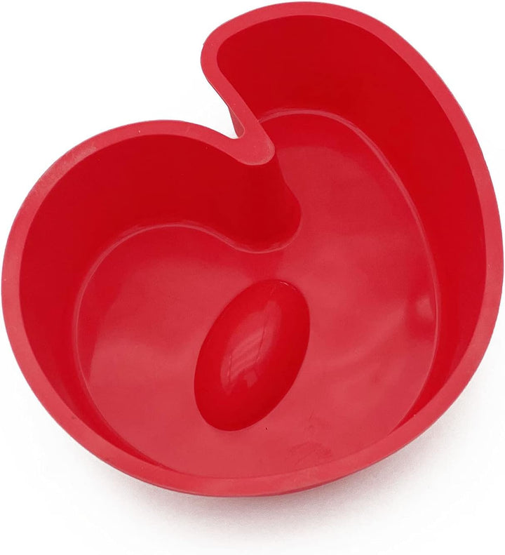 9 Stück mittelgrosse Silikon-Zahlen-Kuchenformen aus Silikon (15,2 cm) 6 inch, 15.2 cm