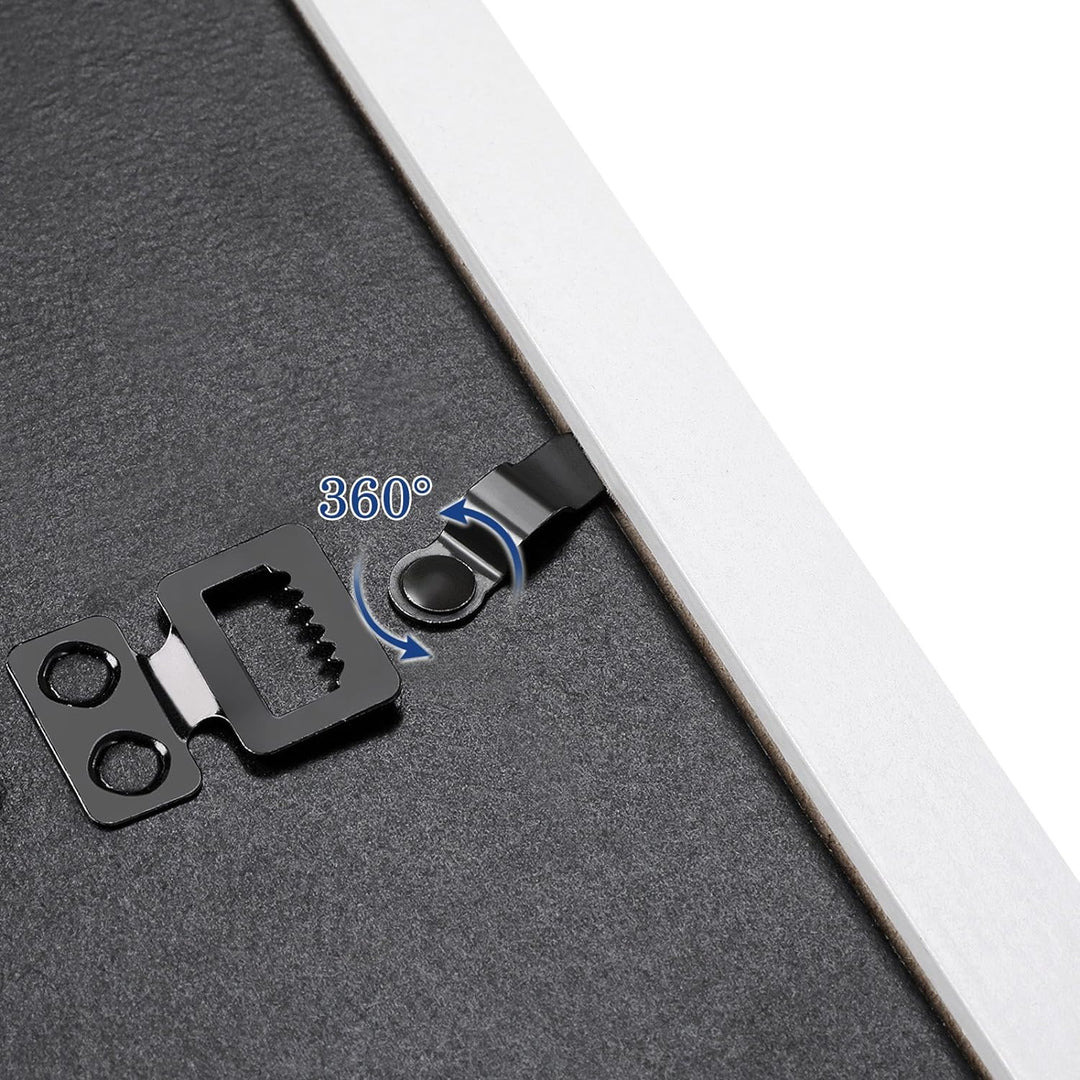 SONGMICS Bilderrahmen 10-er Set Fotorahmen - 2 STK. 20 x 25 cm, 4 STK. 13 x 18 cm und 4 STK. 10 x 15