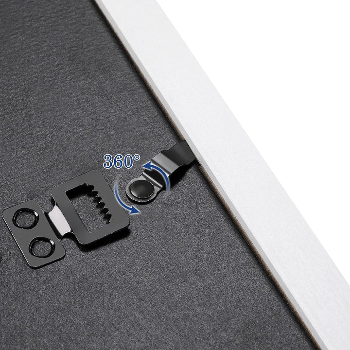 SONGMICS Bilderrahmen 10-er Set Fotorahmen - 2 STK. 20 x 25 cm, 4 STK. 13 x 18 cm und 4 STK. 10 x 15