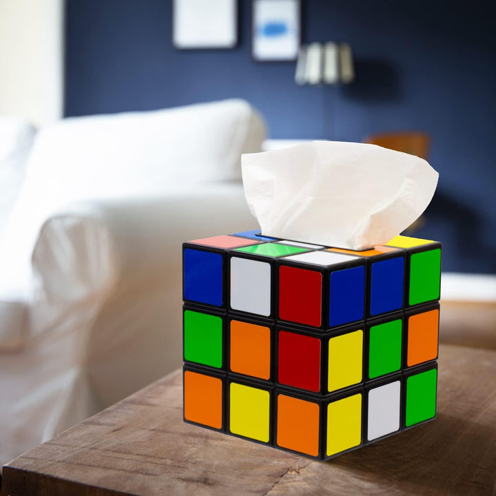 getDigital Zauberwürfel Taschentuchbox - Magic Cube Taschentuch-Spender, Ausgefallene Deko-Box - Kun