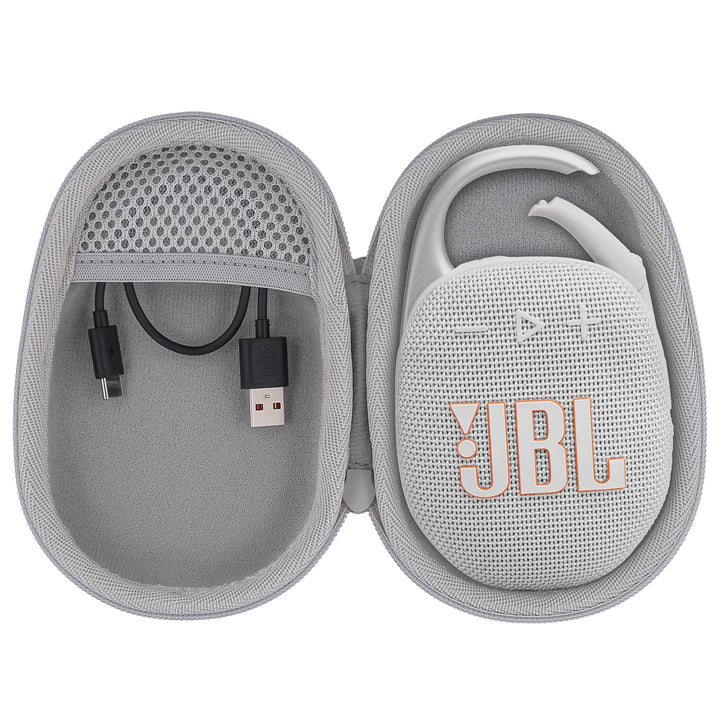 co2CREA Hart Reise Schutz Hülle Etui Tasche für JBL Clip 5 /JBL Clip 4 / JBL Clip 4 Eco Tragbare Blu