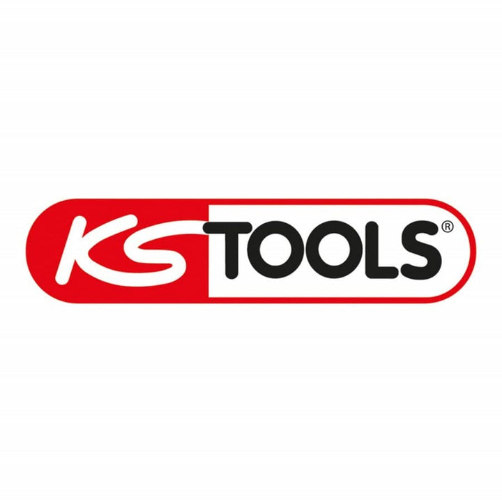 KS Tools 100.4071 Radnabenschleifer ohne Reinigungsscheibe, Ø 160 mm, Rot