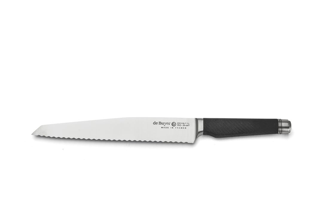 De Buyer Brotmesser, Edelstahl, Silber, 27.9 x 20.1 x 10.9 cm