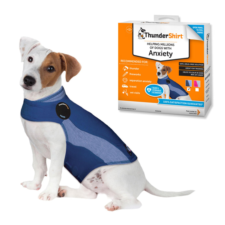 Thundershirt mens Thundershirt Beruhigungsweste Hundemantel für Ã„ngstliche Hunde Dog Anxiety Jacket