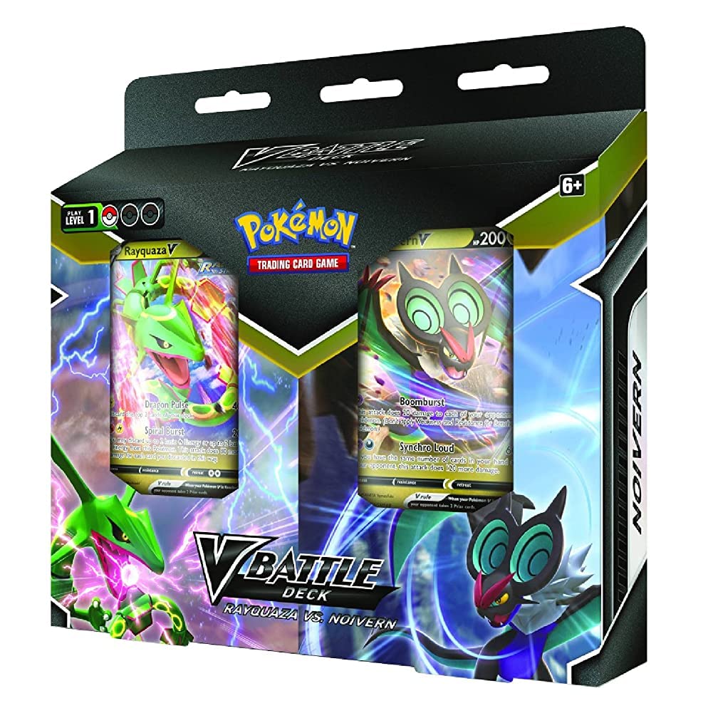 Pokémon Sammelkartenspiel: V-Kampfdeck Bundle Rayquaza vs. UHaFnir (eins zufällig ausgewählt), Karte