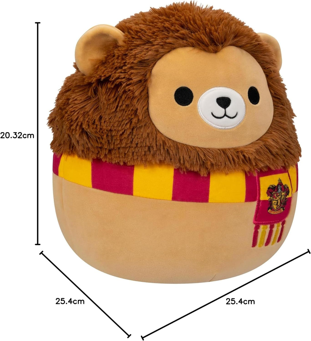 Squishmallows Original Harry Potter 25,4 cm Gryffindor Löwe Plüsch – mittelgrosser ultraweicher offi