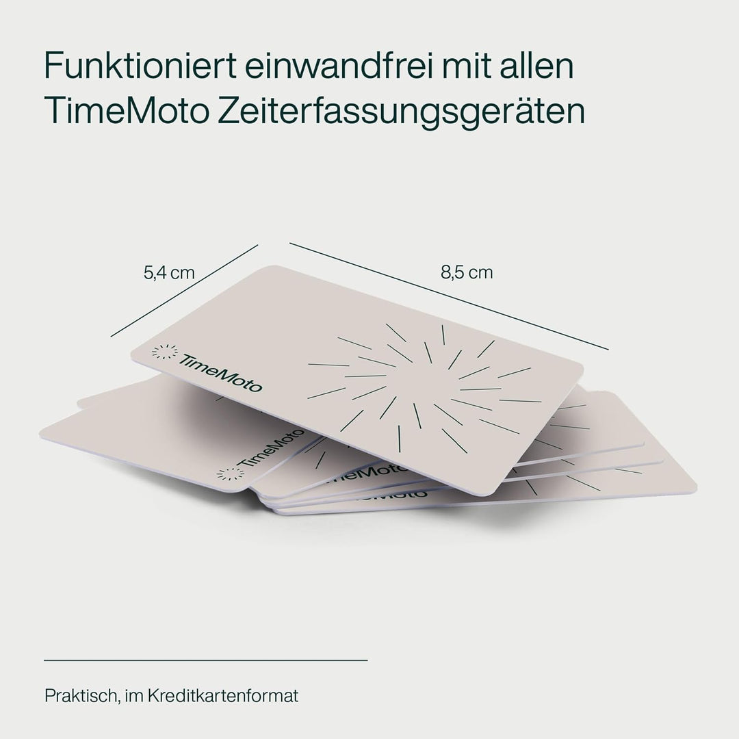 TimeMoto RF-100 - RFID-Ausweisen, TimeMoto RF-100