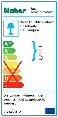 NABER Rea 1 LED Set-3 S mit Schalter / Unterbodenleuchte / A++ / 2 Watt / Neutralweiss