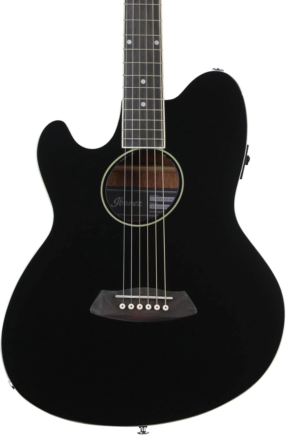 Ibanez Talman Doppel Cutaway Lefty - Black