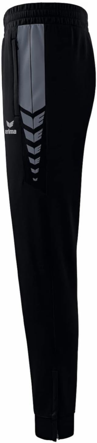 Erima Unisex Kinder Trainingshose Six Wings Funktionelle 116 Schwarz/Slate Grey, 116 Schwarz/Slate G