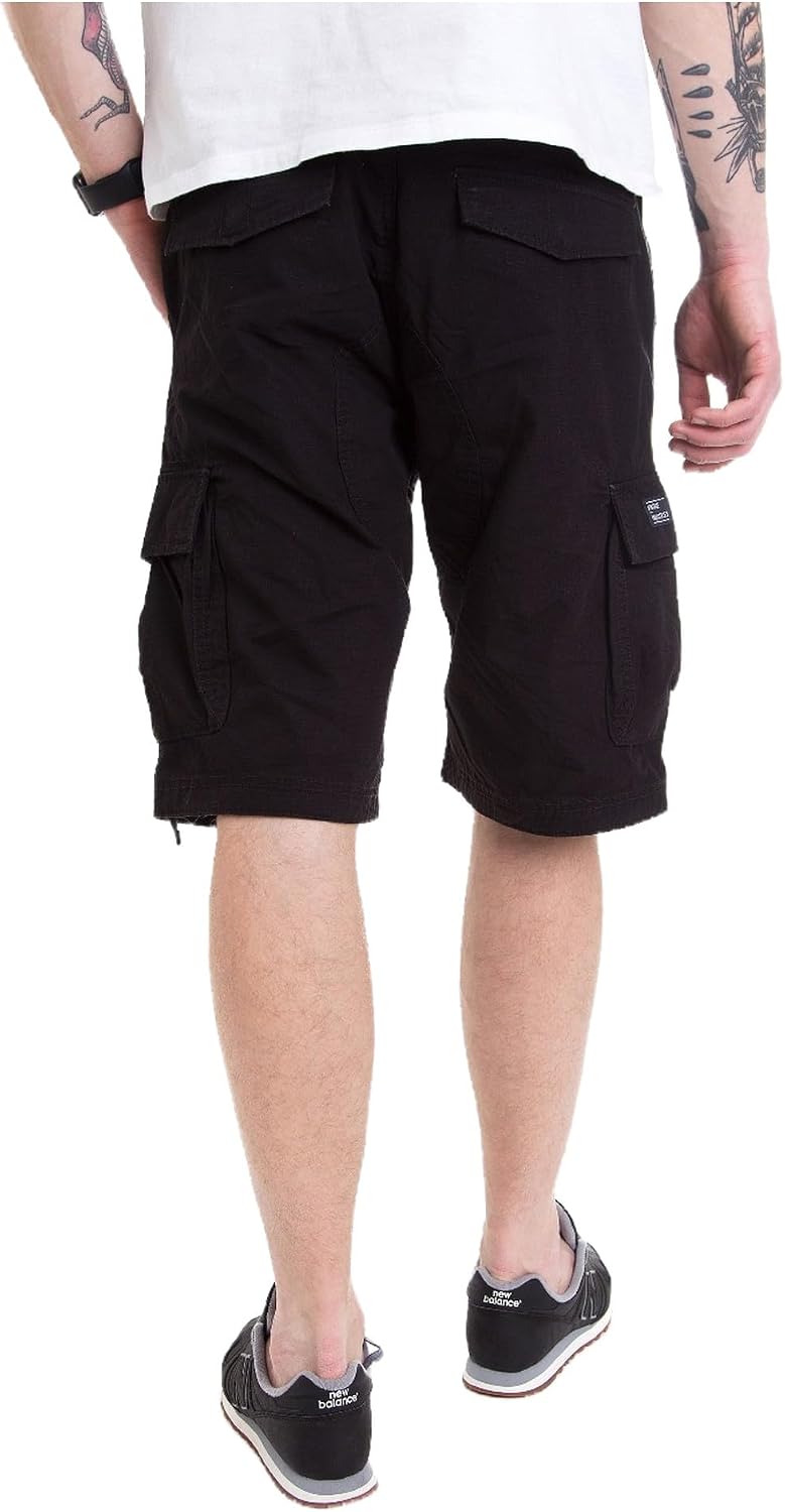 Vintage Industries Terrance Short Männer Short schwarz Basics, Streetwear S Schwarz, S Schwarz