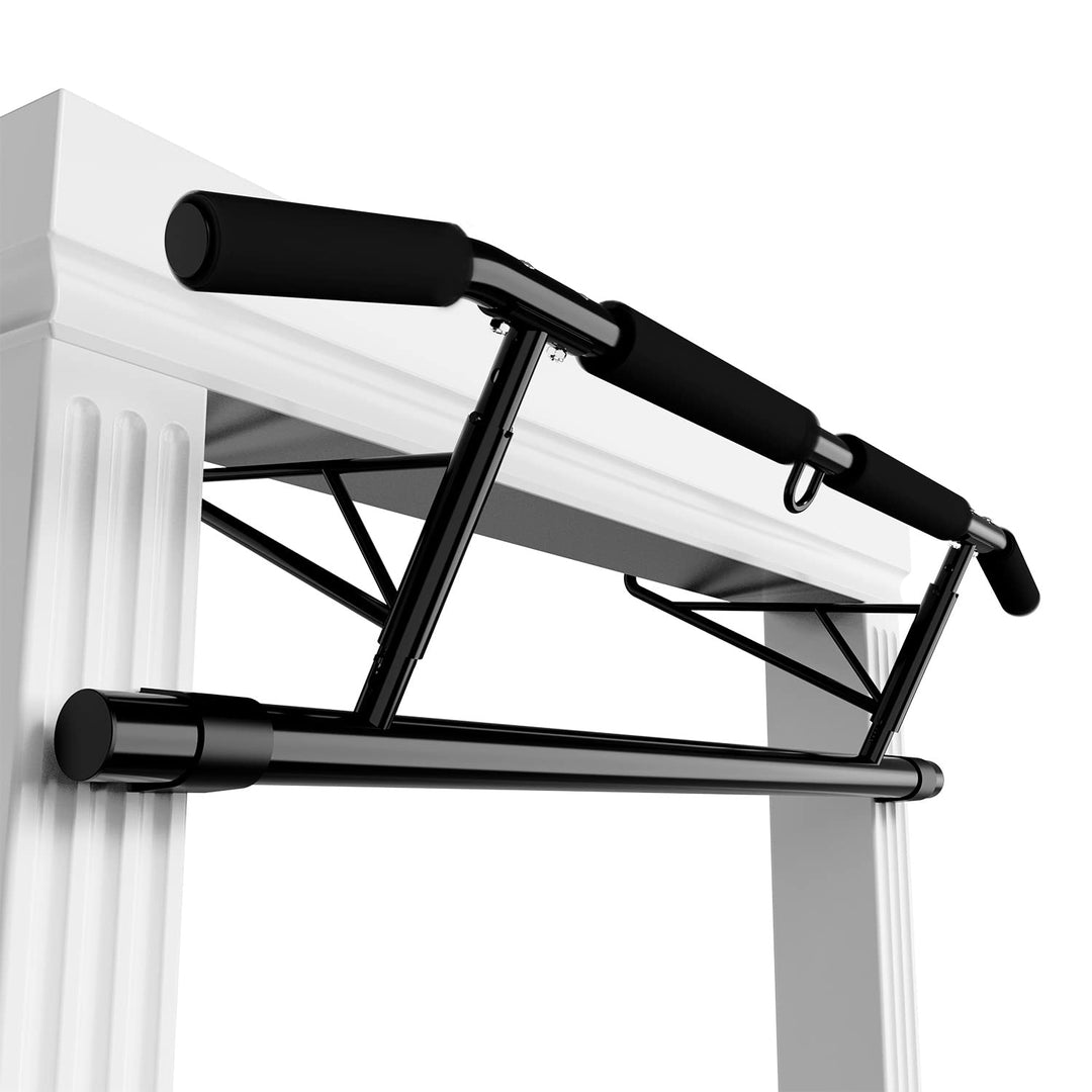 JX FITNESS Klimmzugstange Türrahmen Pull Up Bar mit Rutschfesten Griffen Klappbars Trainingsgerät fü