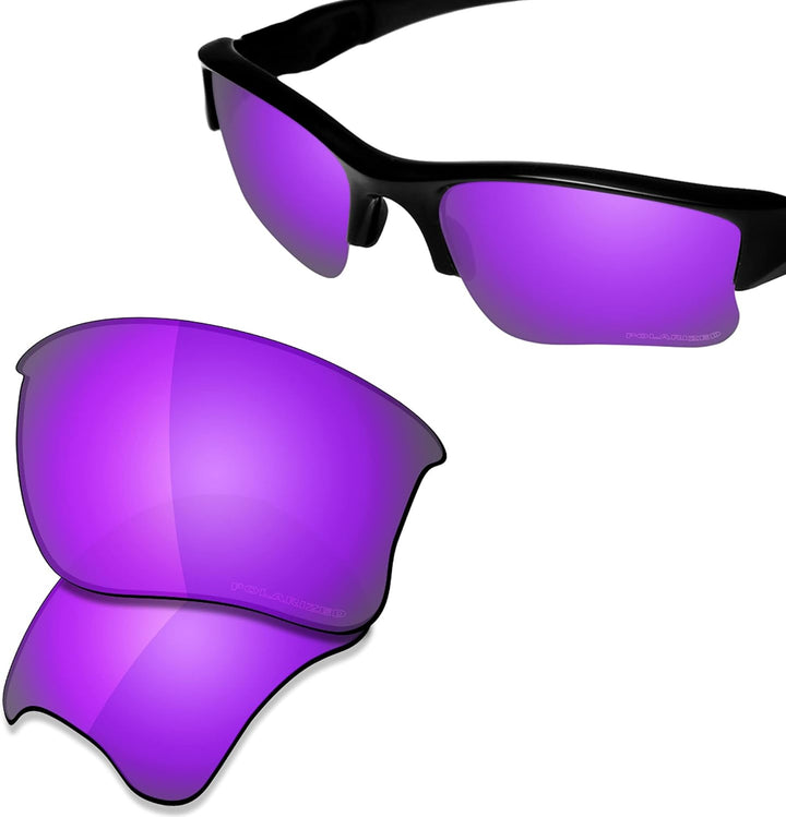 Saucer Premium-Ersatzgläser und Gummi-Kits für Oakley Flak Jacket XLJ OO9009 Sonnenbrillen High Defe