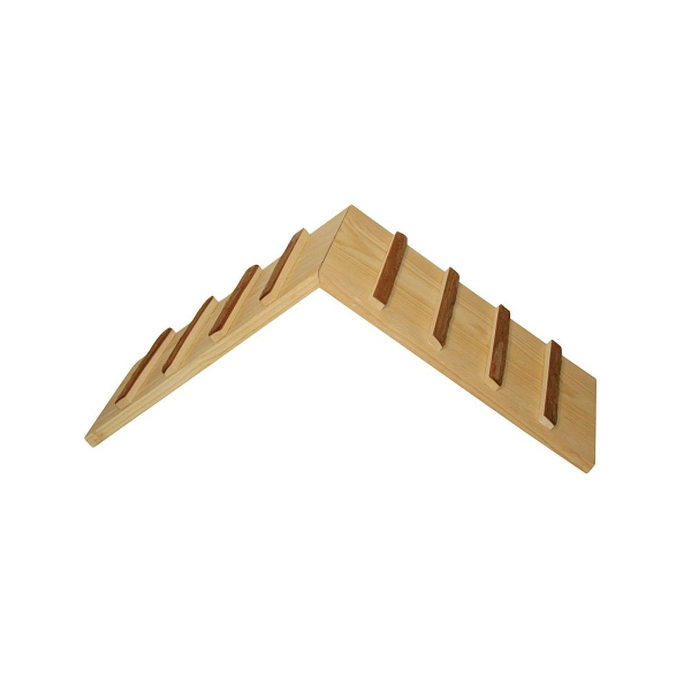 Holzbrücke und Käfigausstieg Nature, 35x17x20cm